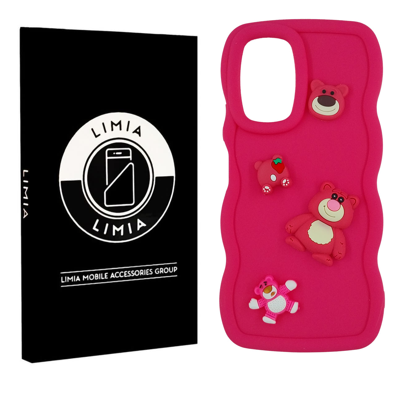 اصلی خرسی پاندایی قاب گوشی عروسکی برجسته شیائومی 9T/Poco M3 - تصویر 1