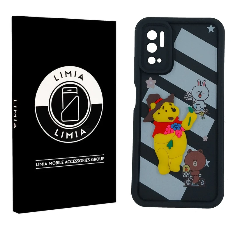 0e2b73ce02912205e748d0f8996dd3e5fd204faf_1732545898 قاب گوشی عروسکی برجسته خرسی شیائومی Poco M3 Pro/Note 10 5G - تصویر 1