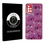 قاب گوشی عروسکی شبرنگی پی وی دی خرسی سامسونگ A51