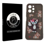 قاب گوشی عروسکی برجسته گربه ای شیائومی Redmi 12 4G