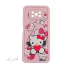 قاب گوشی عروسکی برجسته کیتی شیائومی Poco X3/X3Pro - تصویر 2