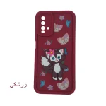 قاب گوشی عروسکی برجسته گربه ای شیائومی Redmi 9T - تصویر 2