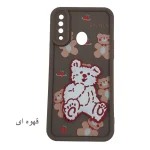 قاب گوشی عروسکی برجسته خرسی سامسونگ A20s - تصویر 2