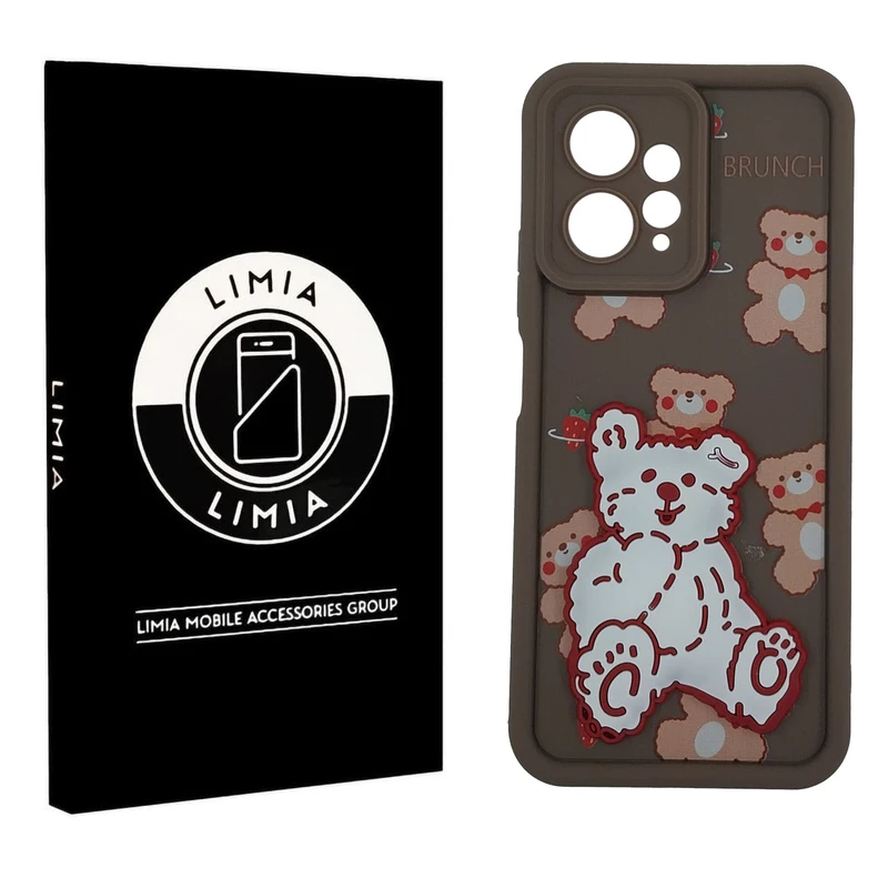 7590214088eb289319386229b9628d149fc377a8_1732901679 قاب گوشی عروسکی برجسته خرسی شیائومی Note 12 4G - تصویر 1