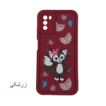 قاب گوشی عروسکی برجسته گربه ای شیائومی Poco M3  - تصویر 2