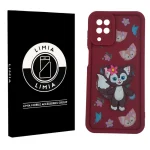 قاب گوشی عروسکی برجسته گربه ای سامسونگ A22 4G