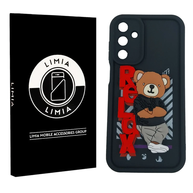 c640340c60a4262316a8ec857cf8a2ae66b3ff7d_1731763984 قاب گوشی عروسکی برجسته خرسی سامسونگ A25 - تصویر 1