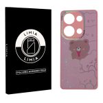 قاب گوشی عروسکی شبرنگی پی وی دی خرسی شیائومی Note 13PRO 4G/Poco M6PRO 4G