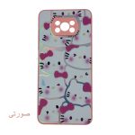 قاب گوشی عروسکی شبرنگی پی وی دی کیتی شیائومی Poco X3/X3Pro - تصویر 2