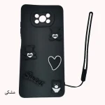 قاب گوشی عروسکی برجسته بند دار شیائومی Poco X3/X3Pro - تصویر 3