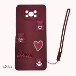 قاب گوشی عروسکی برجسته بند دار شیائومی Poco X3/X3Pro - تصویر 5
