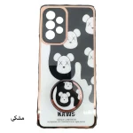 قاب گوشی الکترولنز عروسکی سامسونگ A52/A52S به همراه پاپ سوکت - تصویر 2